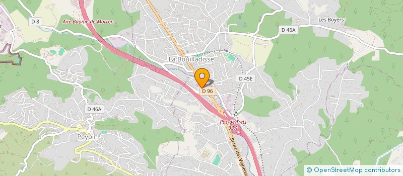 localisation de l'entreprise SP2G DISTRIBUTION  LA DESTROUSSE