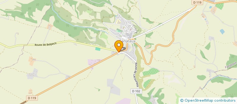 localisation de l'entreprise SP2I à FANJEAUX