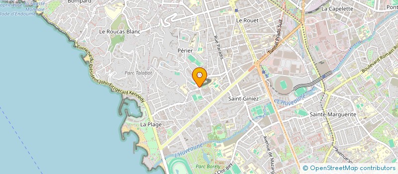 localisation de l'entreprise SP2I -  SOCIETE PROVENCALE D'INVESTISSEMENT IMMOBILIER  MARSEILLE