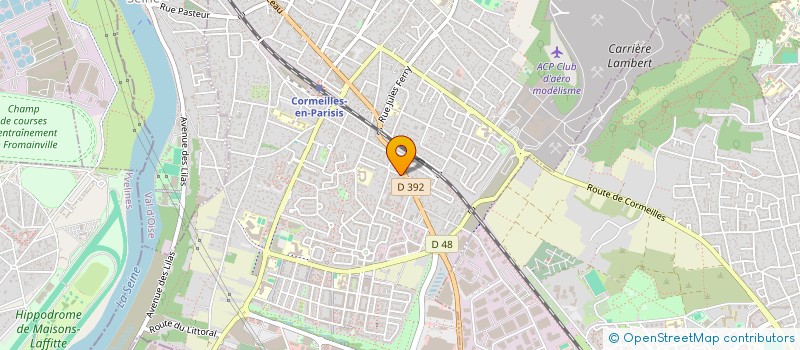 localisation de l'entreprise SP2J  CORMEILLES-EN-PARISIS