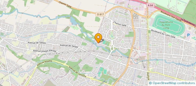 localisation de l'entreprise SP2J à LONS