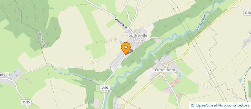 localisation de l'entreprise SP2L  HOUDREVILLE