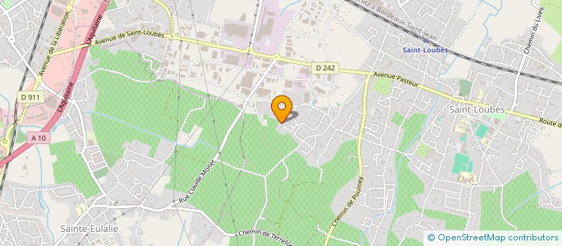 localisation de l'entreprise SP2M  SAINT-LOUBES