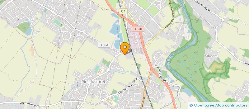 localisation de l'entreprise SP2M SECURITE à LABARTHE-SUR-LEZE