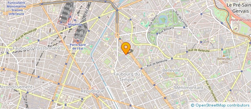 localisation de l'entreprise SP4  PARIS