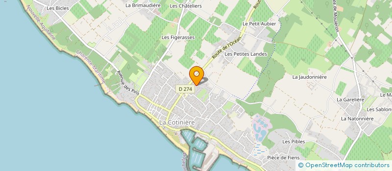 localisation de l'entreprise SPA ARMEMENT RICHARD  SAINT-PIERRE-D'OLERON