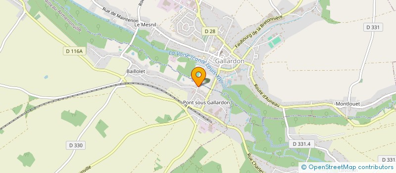 localisation de l'entreprise SPA AUTOMOTO MOBIL à BAILLEAU-ARMENONVILLE
