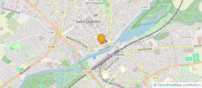 localisation de l'entreprise SPA AVENUE à SAINT-QUENTIN