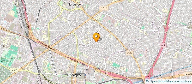 localisation de l'entreprise SPA DEVELOPPEMENT INTERNATIONAL  DRANCY