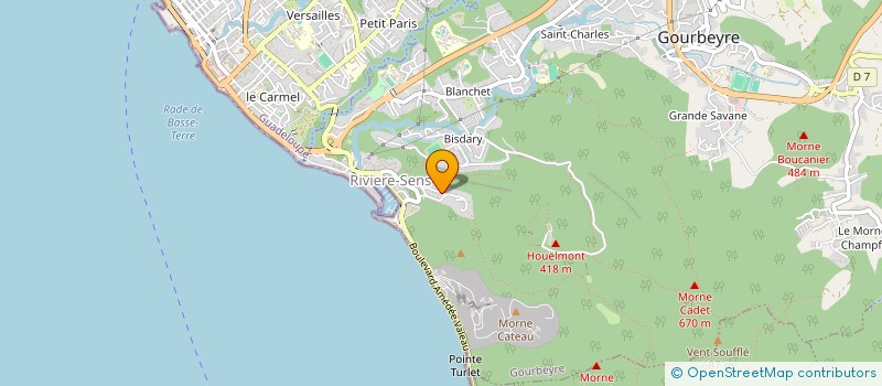 localisation de l'entreprise SPA EMERAUDE LES BAINS  GOURBEYRE