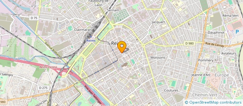 localisation de l'entreprise SPA II  REIMS