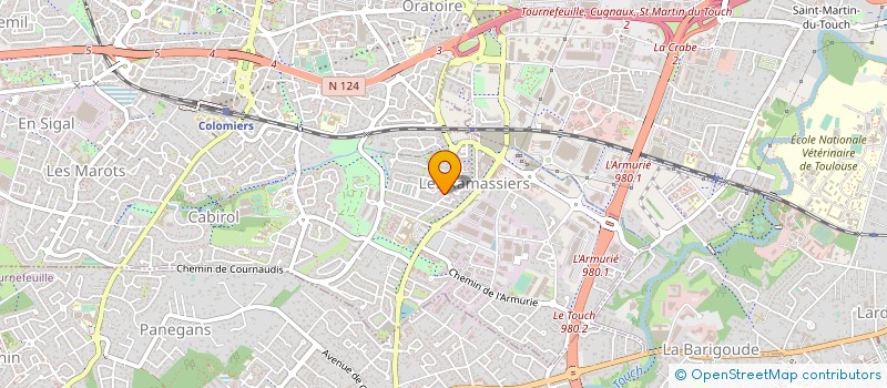 localisation de l'entreprise SPA IN SITU à COLOMIERS