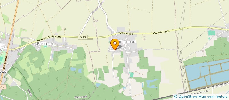 localisation de l'entreprise SPA JADE EVASION  HOUDANCOURT