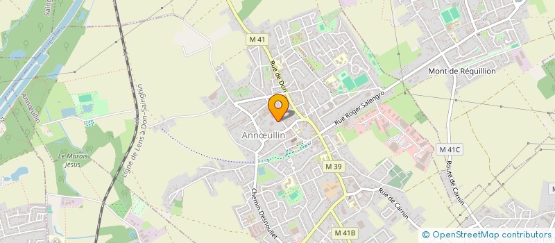 localisation de l'entreprise SPA LE MAJESTUEUX 2  ANNULLIN