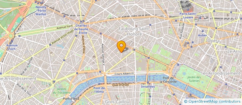 localisation de l'entreprise SPA MONCEAU  PARIS