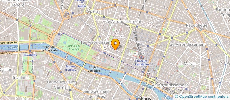localisation de l'entreprise SPA MONTESQUIEU à PARIS