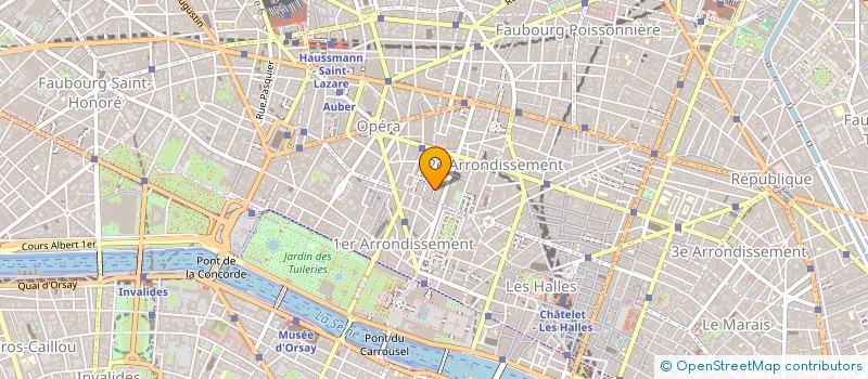 localisation de l'entreprise SPA OXYGENE à PARIS