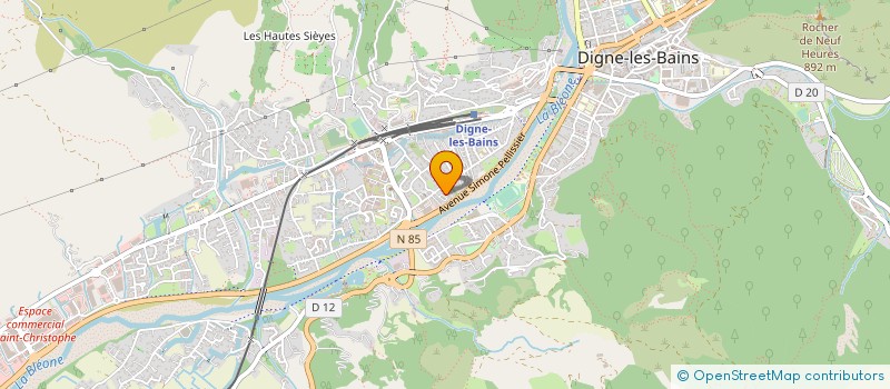localisation de l'entreprise SPA & PISCINE GENERATION à DIGNE-LES-BAINS