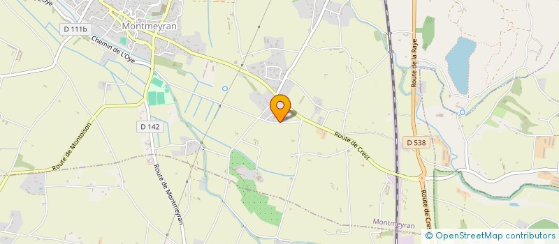 localisation de l'entreprise SPAAK & BERARD  MONTMEYRAN