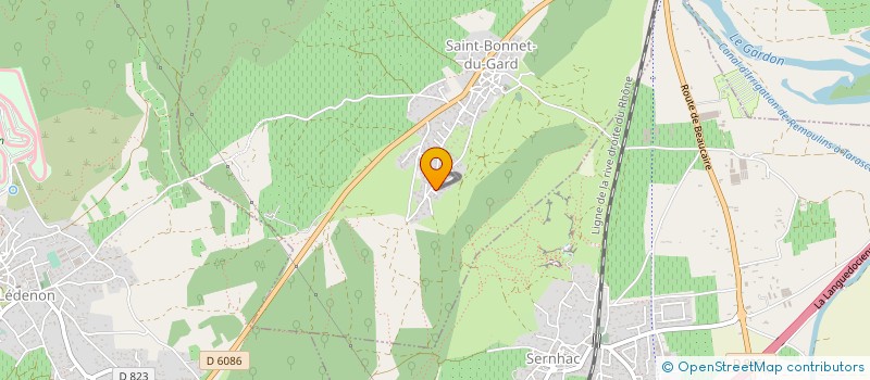 localisation de l'entreprise SPAB CONSULTING  SAINT-BONNET-DU-GARD