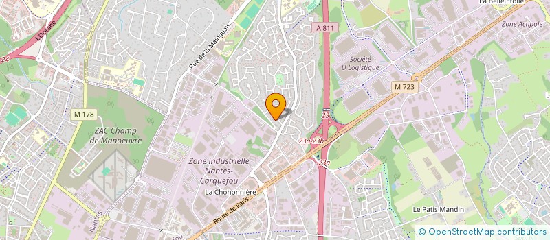 localisation de l'entreprise SPAC  CARQUEFOU