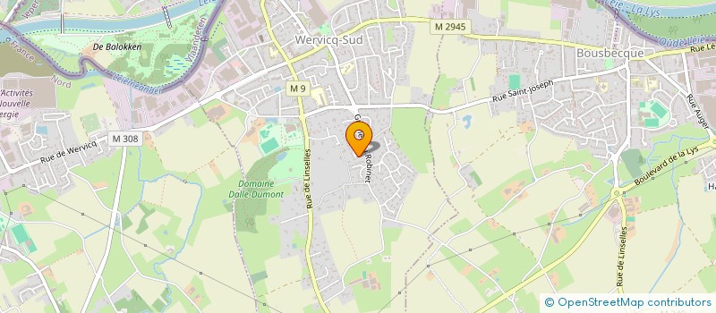 localisation de l'entreprise SPAC IMMO  WERVICQ-SUD