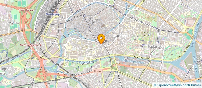 localisation de l'entreprise SPACCANAPOLI à STRASBOURG