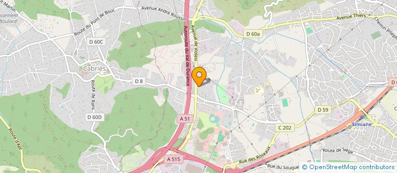 localisation de l'entreprise SPACCESI ENTERPRISES à BOUC-BEL-AIR