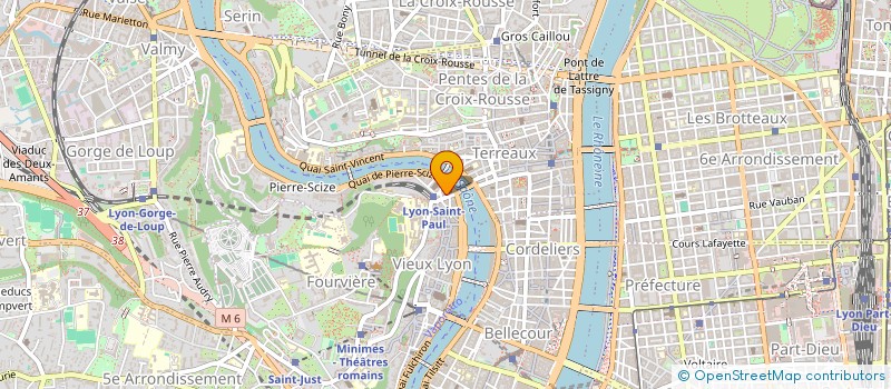 localisation de l'entreprise SPACE BURGER à LYON