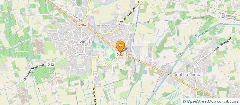 localisation de l'entreprise SPACE CAFE  SARRIANS