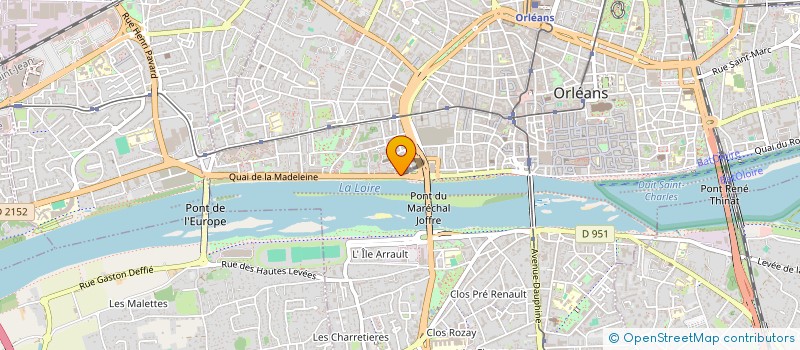 localisation de l'entreprise SPACE CLEAN à ORLEANS