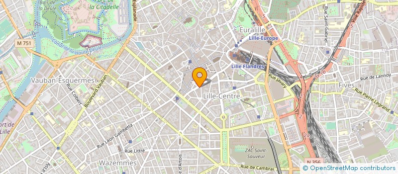 localisation de l'entreprise SPACE COLLECT à LILLE
