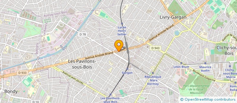 localisation de l'entreprise SPACE COM  LES PAVILLONS-SOUS-BOIS