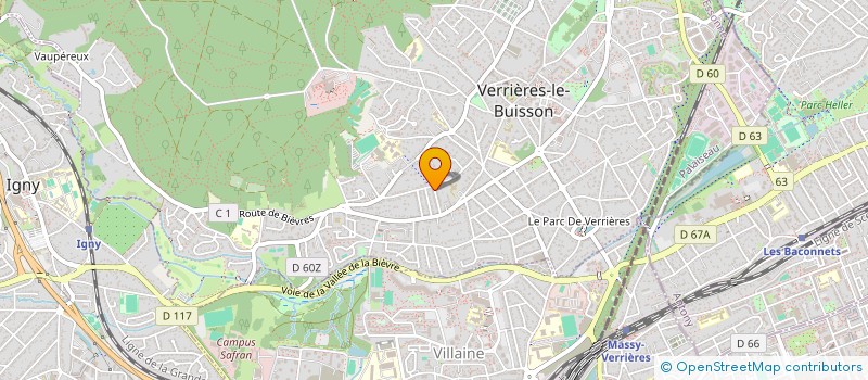 localisation de l'entreprise SPACE COMMERC INTERNATIONAL à VERRIERES LE BUISSON