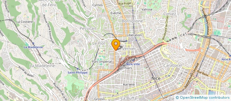 localisation de l'entreprise SPACE CONVERTIBLE à NICE