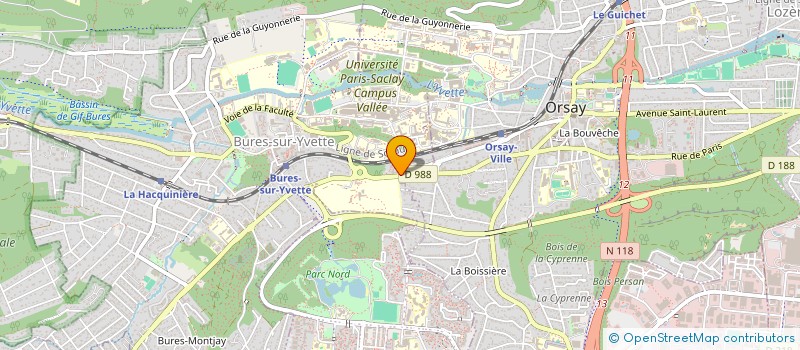 localisation de l'entreprise SPACE-E CONSULTING à BURES-SUR-YVETTE