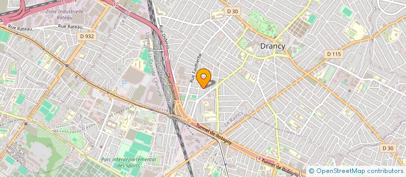 localisation de l'entreprise SPACE ELECTRONIC à DRANCY