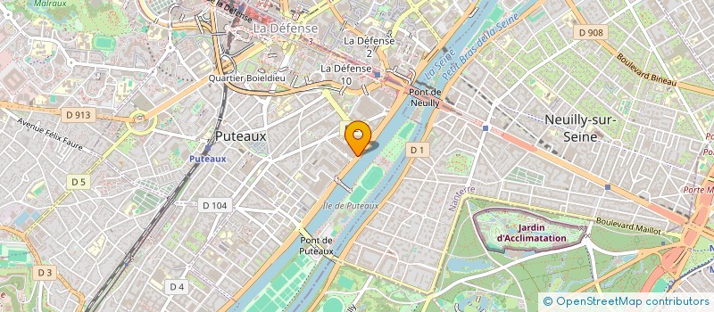 localisation de l'entreprise SPACE ENGINEERING à PUTEAUX
