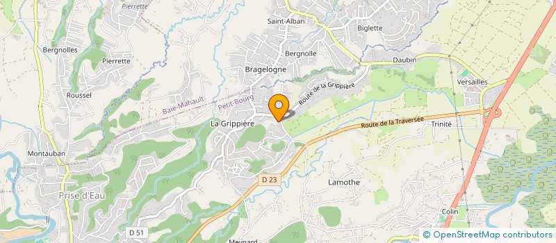 localisation de l'entreprise SPACE FOOD à PETIT-BOURG