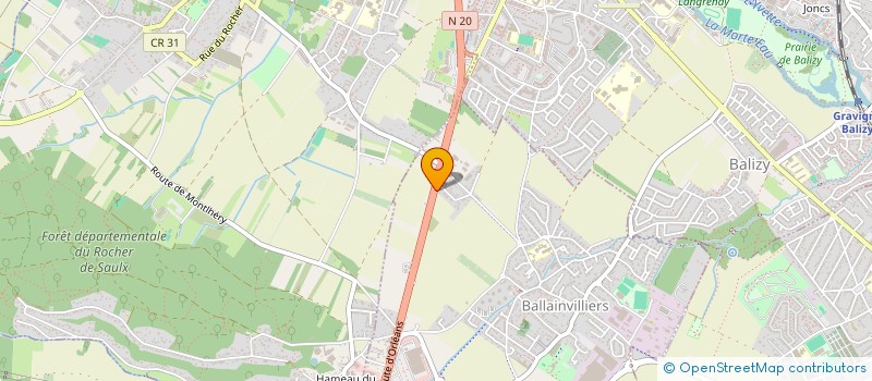 localisation de l'entreprise SPACE IMMO  BALLAINVILLIERS