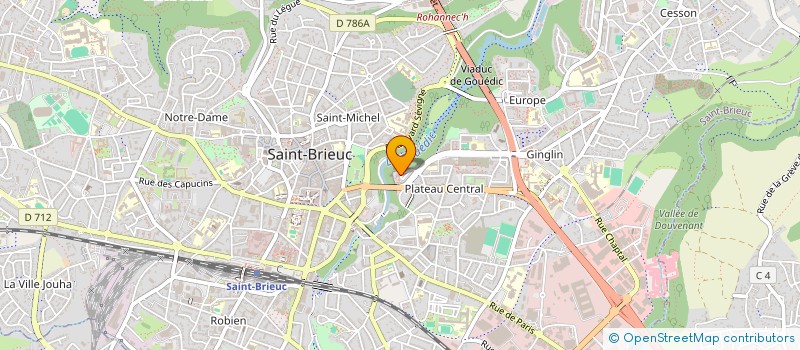 localisation de l'entreprise SPACE IN TIME à SAINT-BRIEUC