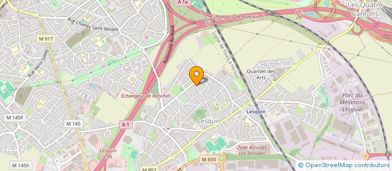 localisation de l'entreprise SPACE ING SOC à LESQUIN