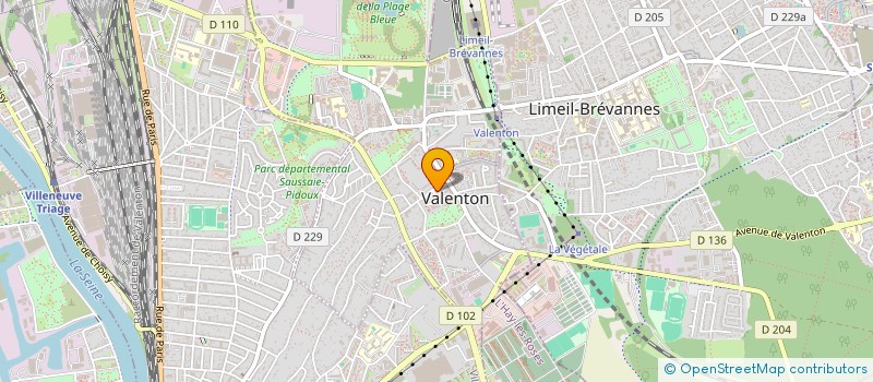 localisation de l'entreprise SPACE LEVEL  VALENTON