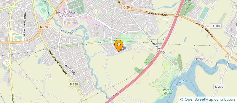 localisation de l'entreprise SPACE LOC 49 à CHOLET