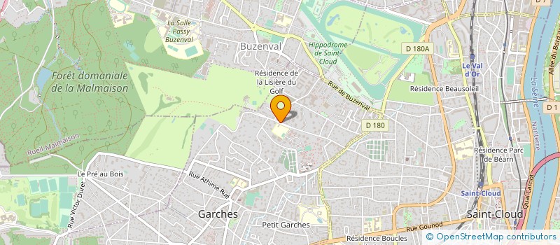 localisation de l'entreprise SPACE MARKET à GARCHES