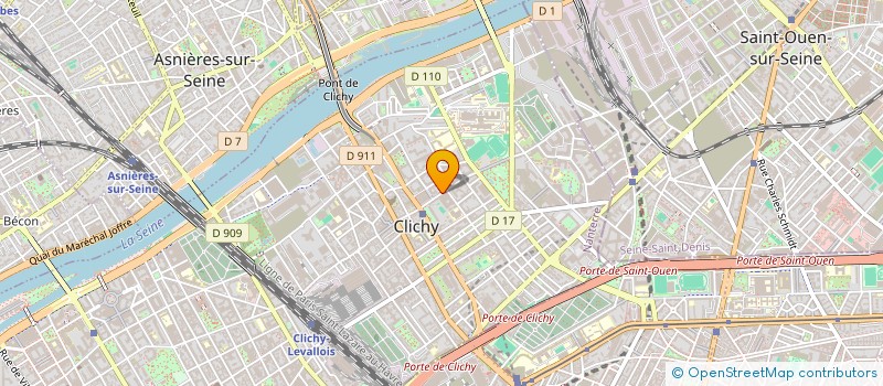 localisation de l'entreprise SPACE PHONE à CLICHY