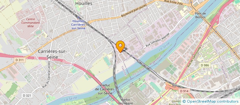 localisation de l'entreprise SPACE POWER EUROPE  CARRIERES-SUR-SEINE
