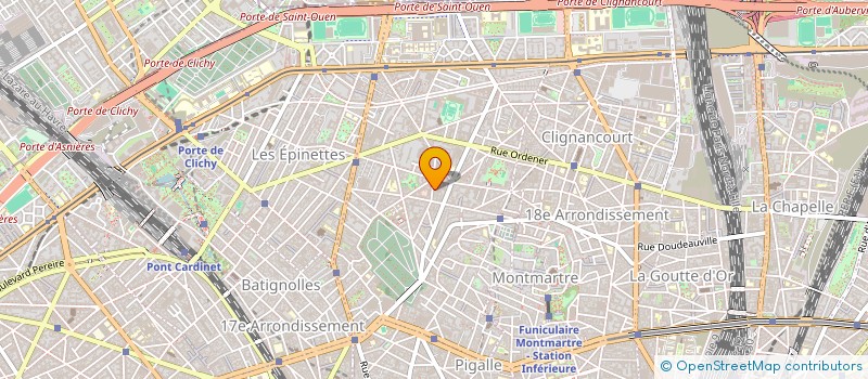 localisation de l'entreprise SPACE TELEVISION à PARIS