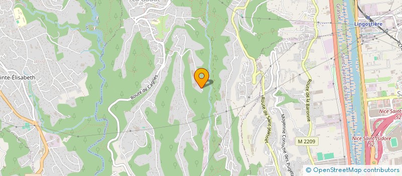 localisation de l'entreprise SPACELAB  LA GAUDE