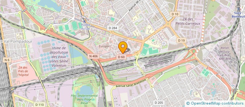 localisation de l'entreprise SPACELABS HEALTHCARE à CRETEIL